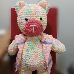 Handmade Large Girl Teddy Bear