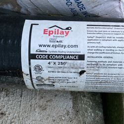 3 Rolls Roofing Underlayment And Decking Nails
