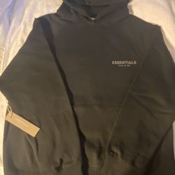 Black Essentials Hoodie