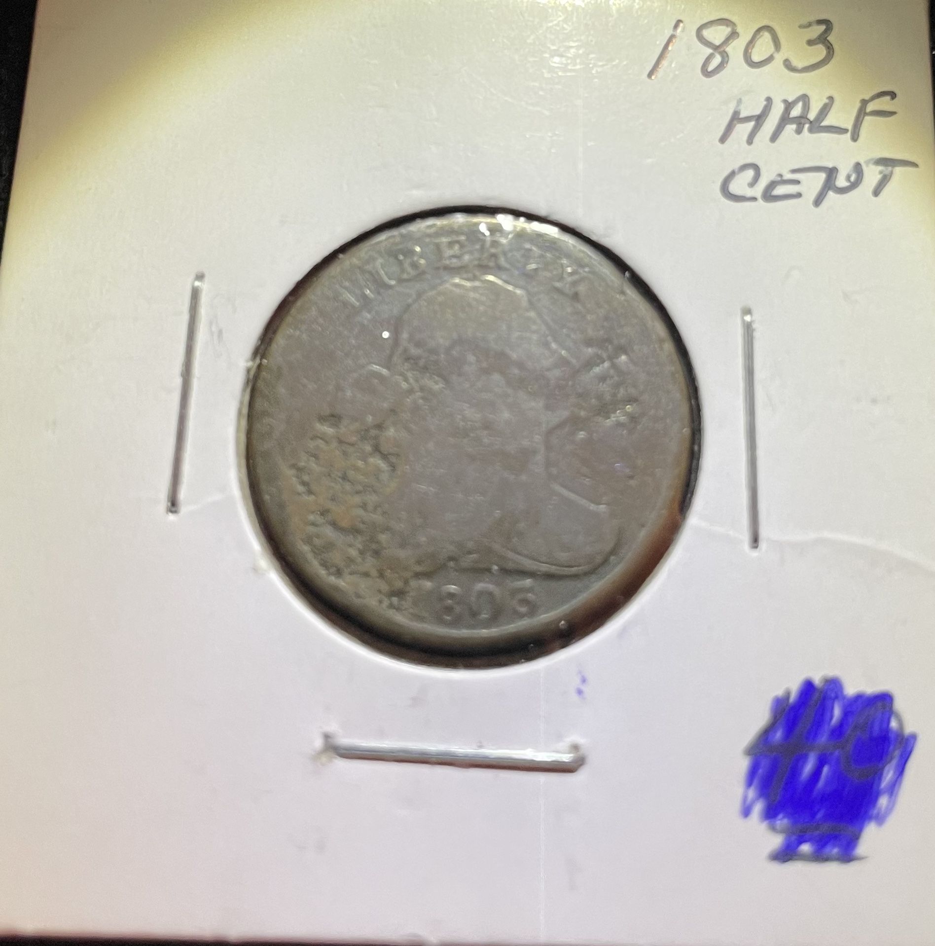 1803 Half Cent