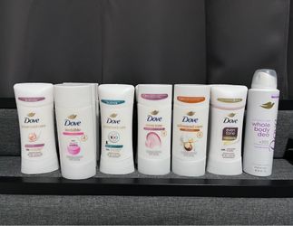 Women’s Dove Deodorants *prices listed in pics*
