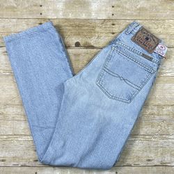Lucky Brand Dungarees of America Women's Blue Jeans 5 Button "39" Size 4 / 27