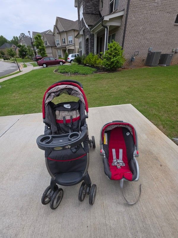 Stroller And Toddler Seat