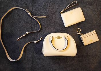 Authentic Coach Sydney Satchel Set