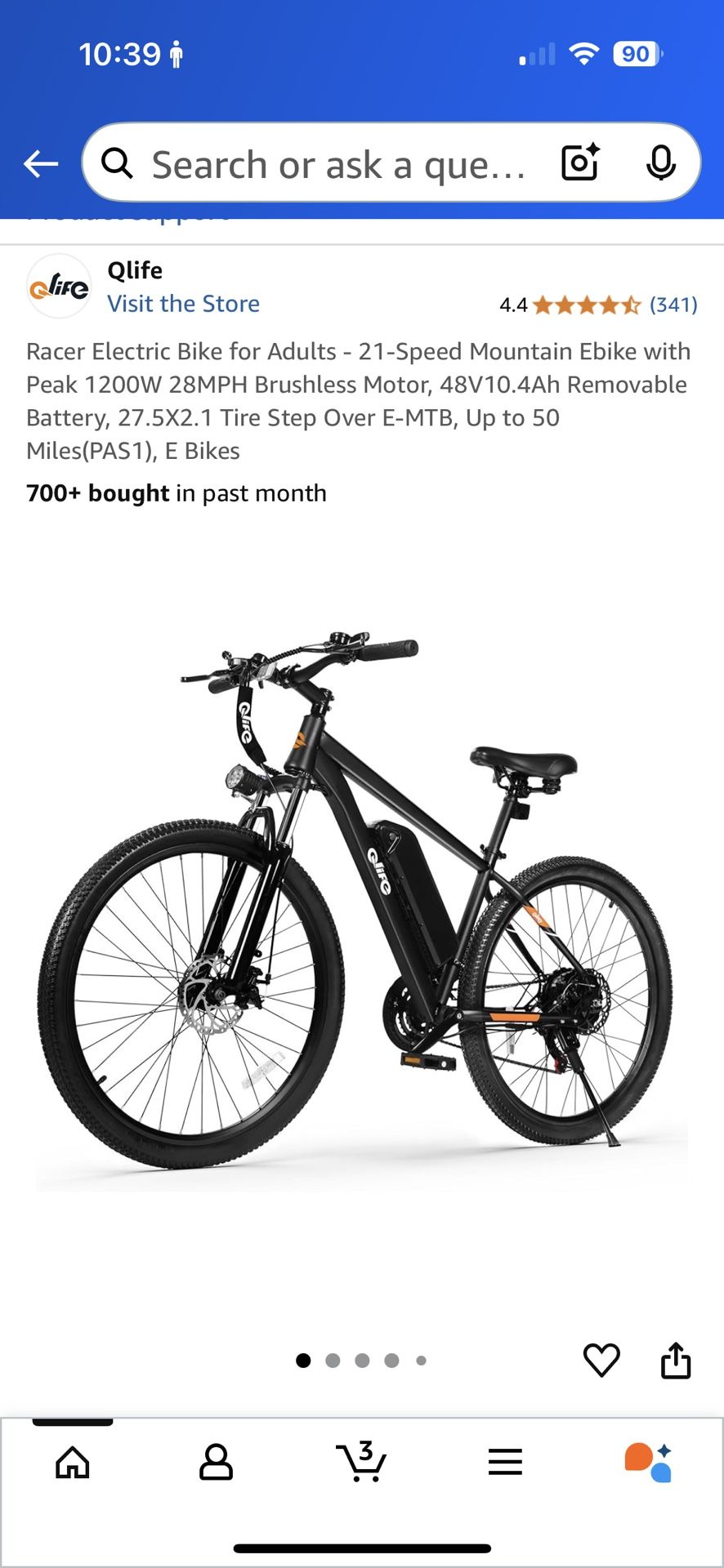 Qlife Racer Electric Bike