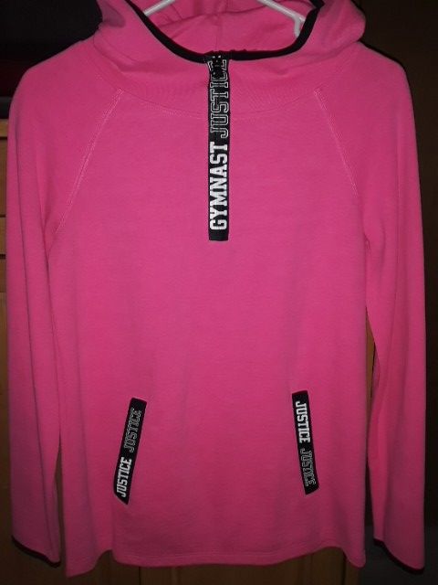 Justice sweatshirt.. size 14