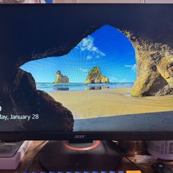 Acer 240hz Monitor 1ms 24.5 In