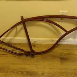 Vintage Schwinn Cruiser  Bike Frame 26" 1950's