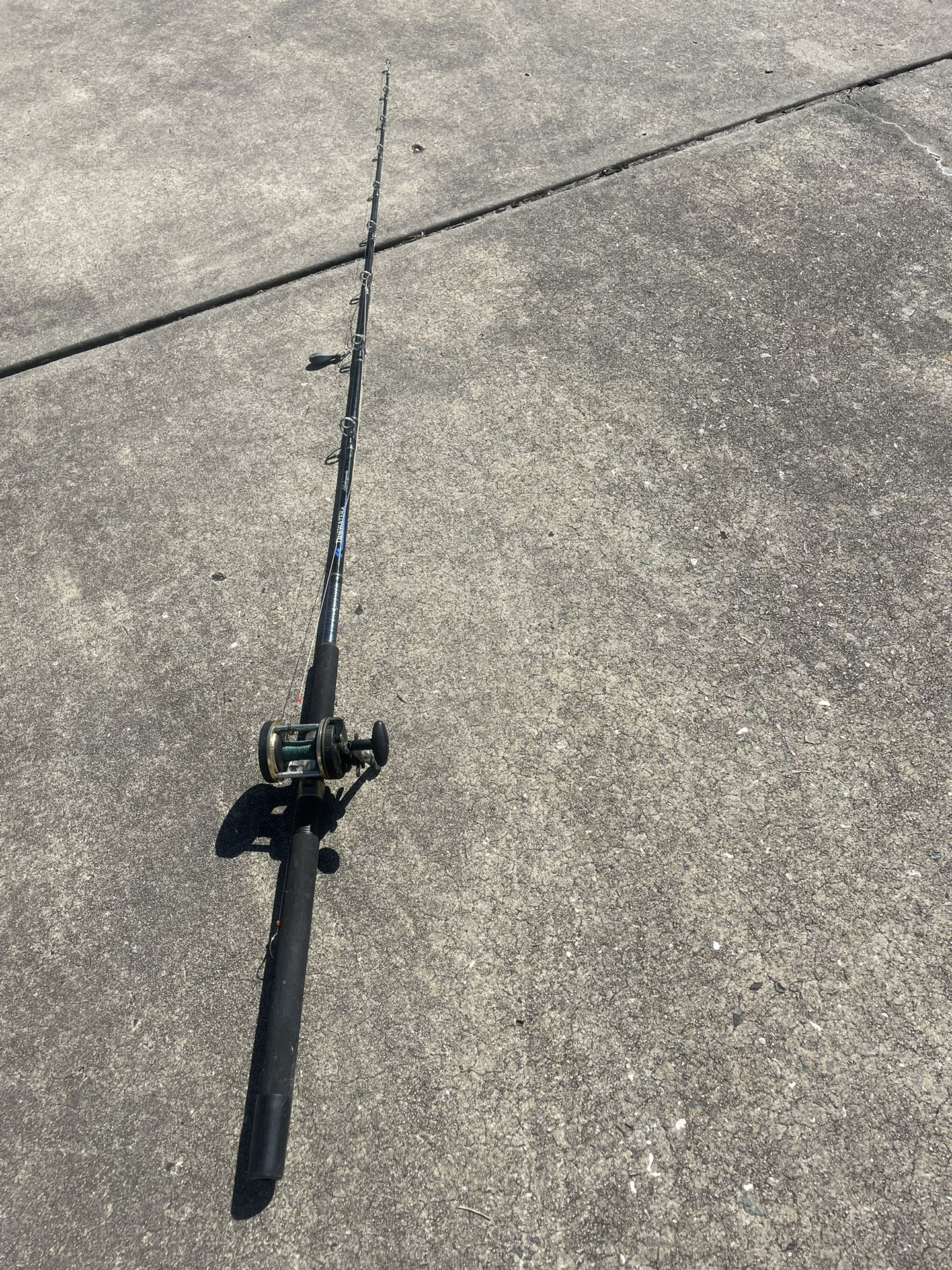 Shakespeare Tidewater TWSS CA70 2040 7' 20-40lb Boat Rod w/reel