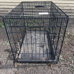 30” Folding Dog Cage with Double Doors
