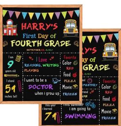 School Chalkboard Sign