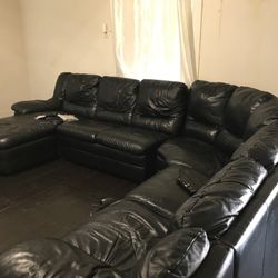 Black Couches
