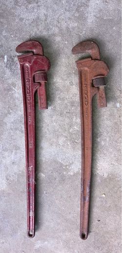 Rigid 36” Pipe Wrench Vintage - Still work perfectly