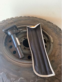Toyota Tacoma spare tire, tires and rim