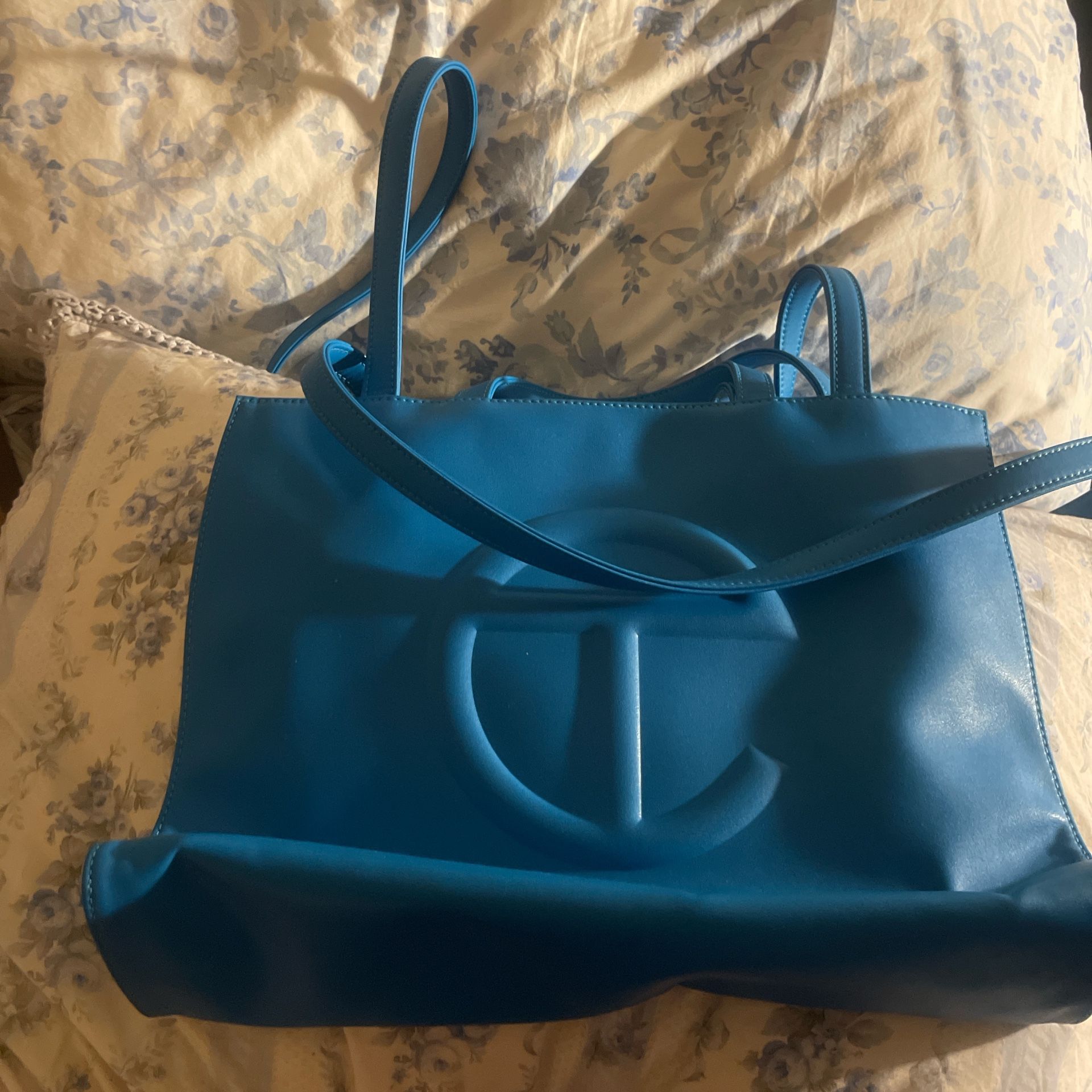 Blue Medium Telfar Bag