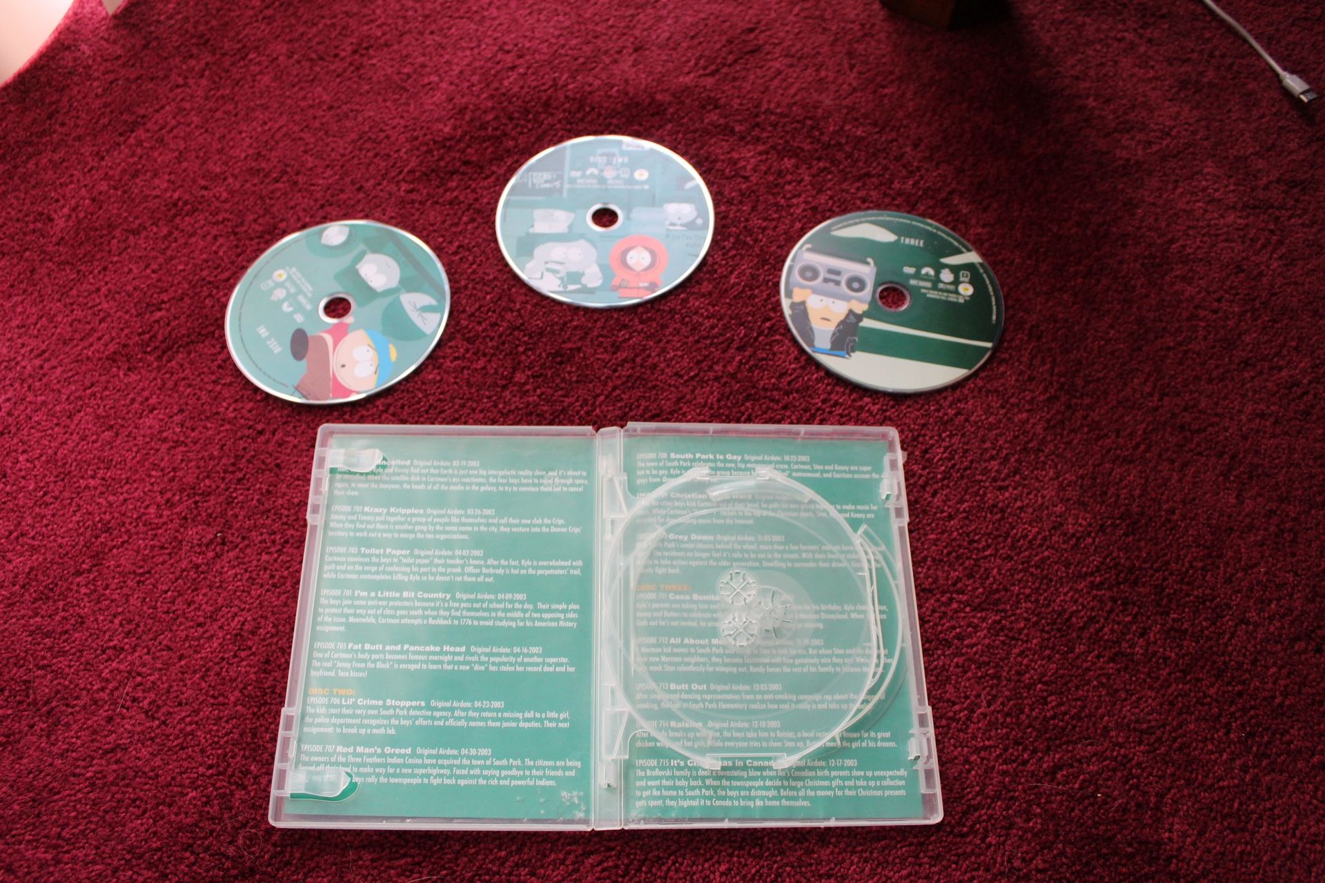 South Park Season 7 Disk Set