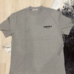 Dark Oatmeal Large Essentials Tshirt