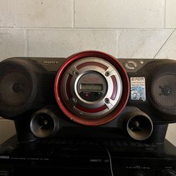 Sony Boom Box With Tape/CD And Whoofer 