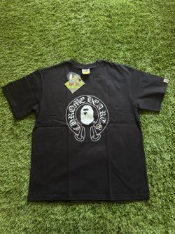 Black Bape x Chrome Heart Shirt