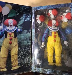 IT Pennywise Action Figure with Interchangeable Heads