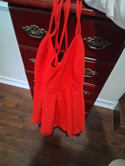 Red dress LuLu