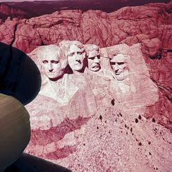 5 Mt Rushmore Slides 1962