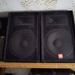 2 JBL JRX115 Passive 15" 1000 watt Two-Way Pa Loud Speakers (Tops)