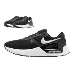 Nike Air Max Systm Mens Sneaker Nike Air Max Shoes Black White size 8.5