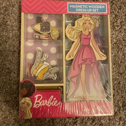 Barbie Magnet Wooden Dress Up Set