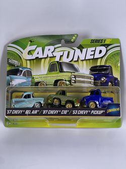 CarTuned 3 Pack Series 1 Bel Air , C10 , Chevy Pickup