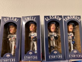 Starter pack dodgers bobbleheads
