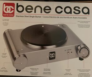 cocina eléctrica de una hornilla Bene Casa