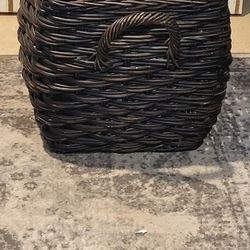 Wicker Basket 14 X 14 Opening And 16 Inches Tall