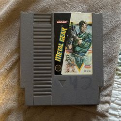 Metal Gear Solid 1 Nintendo Game