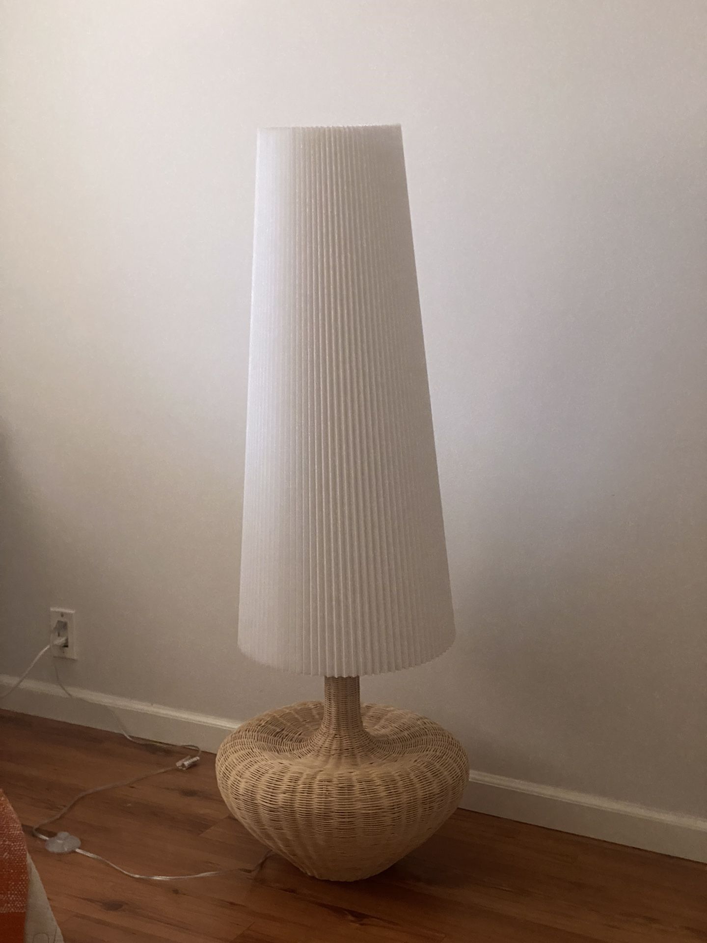 Target Opalhouse Rattan Floor Lamp Lightbulb Included