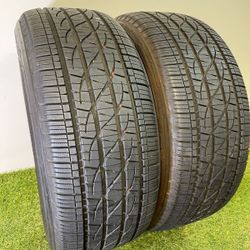 265 50 20   Firestone  Destination LE3  - 2 Used Tires 80% Life 