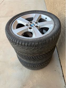 3 BMW rams and tires size 245/40Z R17 91W