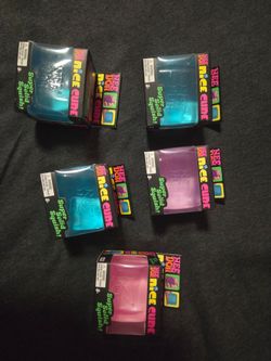 Nee Doh Nice Cube Super Solid Squish Toys – Lot of 5