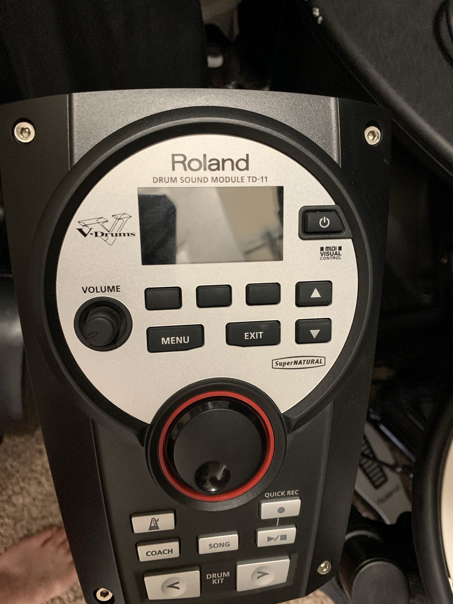 Electric Roland TD-11 Drum Set