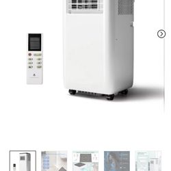 Acekool 10,000BTU ASHRAE Portable Air Conditioner 3-In-1 Quiet AC Unit Cools Rooms up to 450 Sq.Ft