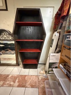 Coffin bookshelf