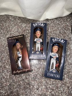 Shohei Ohtani Starters & Kershaw Bobblehead 4 Sale or Trade