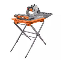(Brand New) 12 Amp 8 in. Blade Corded Wet Tile Saw with Extended Rip