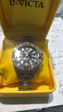 Invicta Titanium 41mm watch