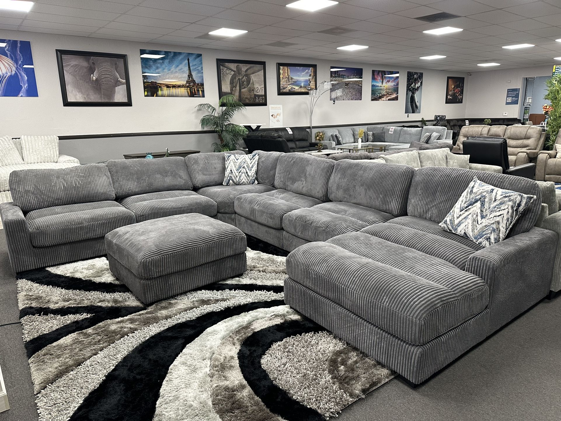 Gray Sofa Sectional