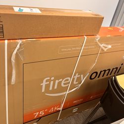 75inch Amazon Fire tv Omni Plus Soundbar