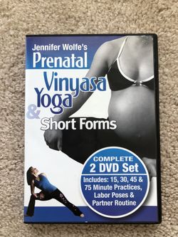 Jennifer Wolfe Prenatal Vinyasa Yoga DVD set