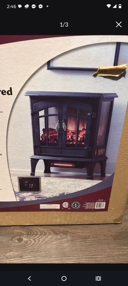 Fireplace electric heater