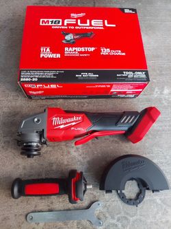 New Milwaukee FUEL M18 Paddle Switch Angle Grinder 4.5"-5" - Tool Only.