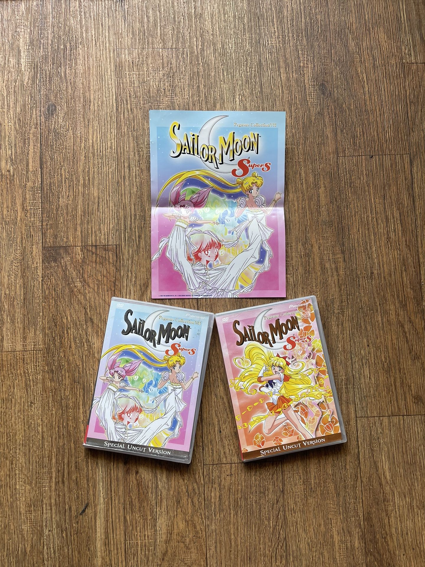 Sailor Moon Super S Pegasus Collection DVD’s